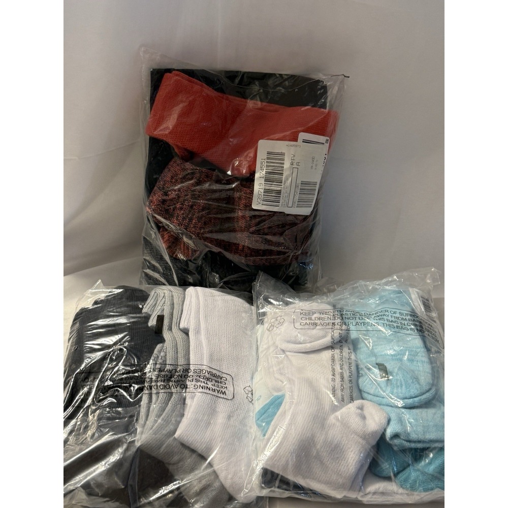Tommie Copper Compression Socks Med Lot 12 Pairs Open Package Unisex